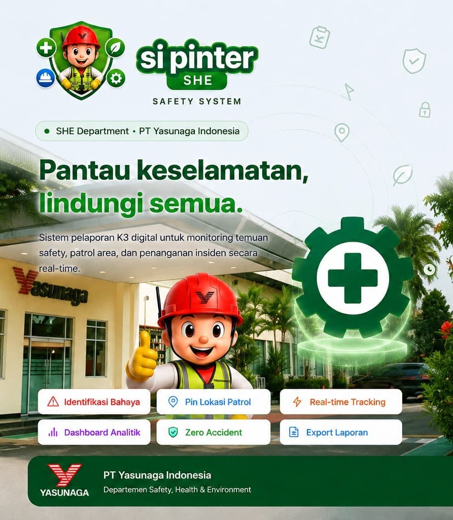 SI PINTER SHE - Safety System PT Yasunaga Indonesia